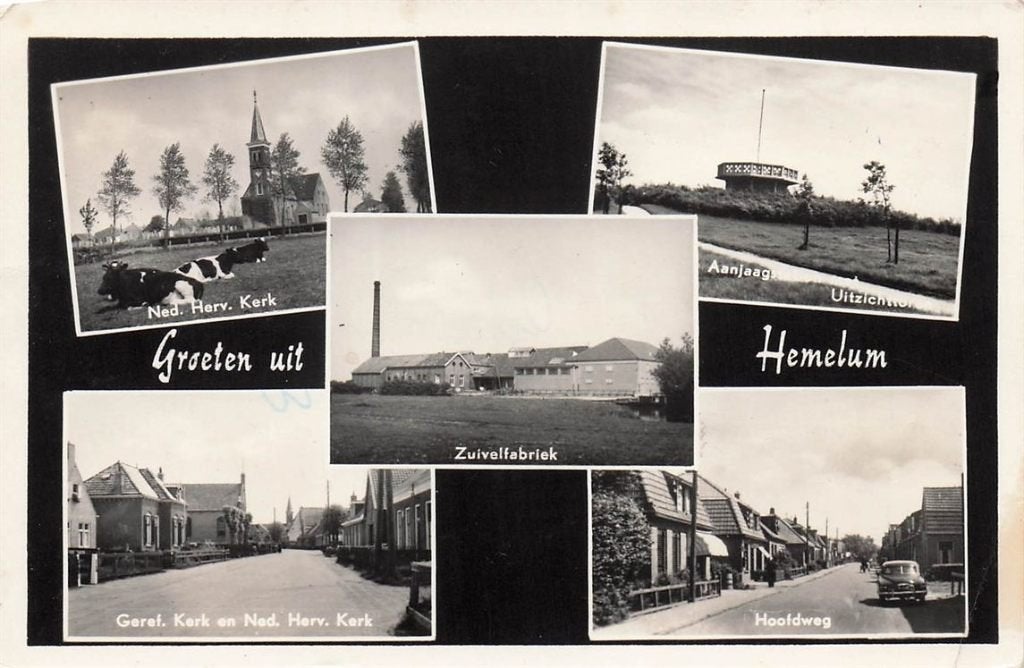 703-030-005 Hemelum, Verzenden, Voor 1920, Friesland