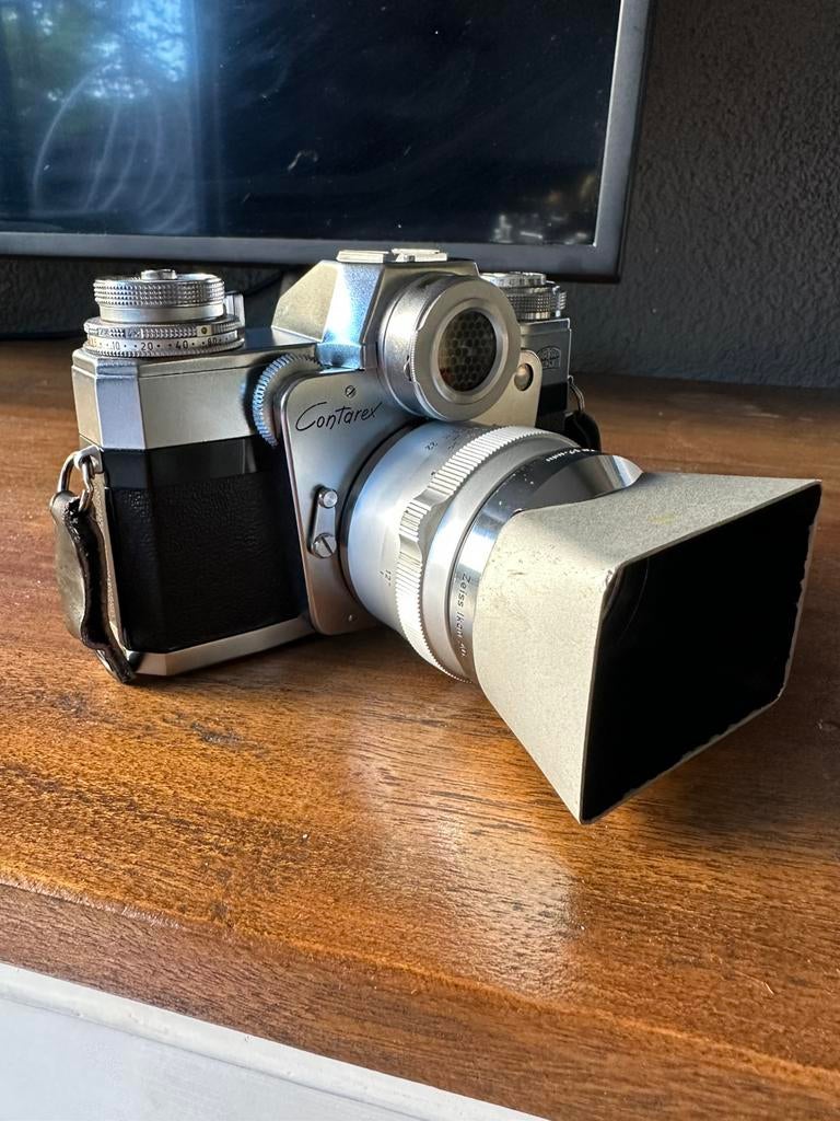 Ziess ikon contarex bullseye, Ophalen of Verzenden, Zo goed als nieuw, Compact, Overige Merken