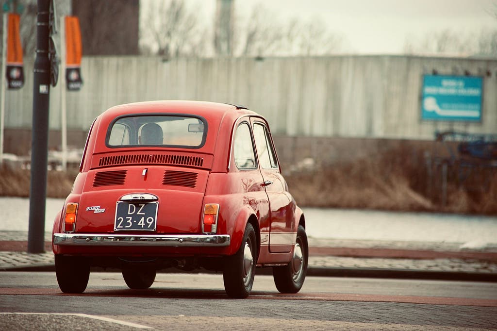 Fiat 500 nuova - 1968 - oldtimer - Rood, foto 6