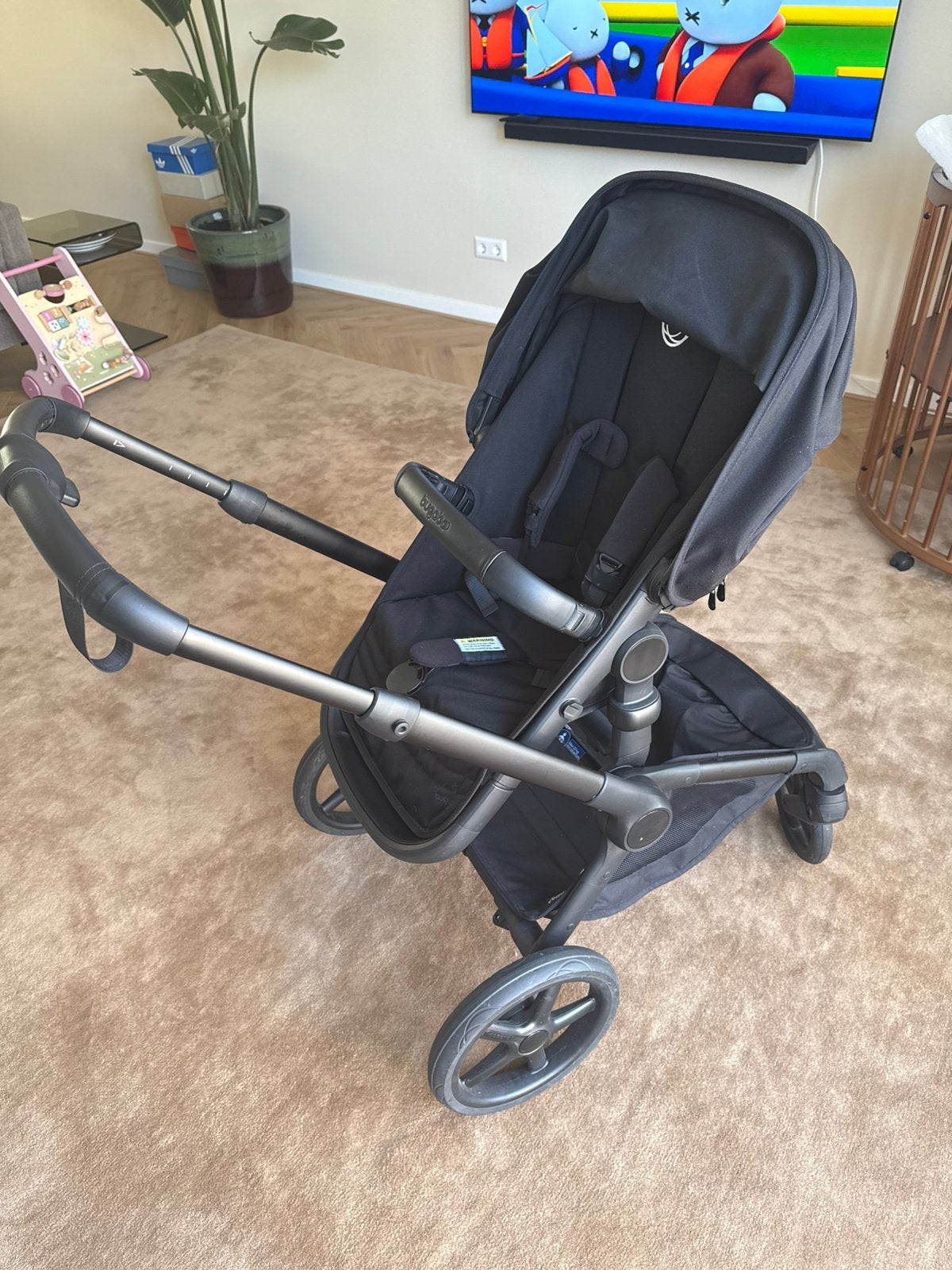 Bugaboo Fox5 Renew zwart, Ophalen, Zo goed als nieuw, Bugaboo