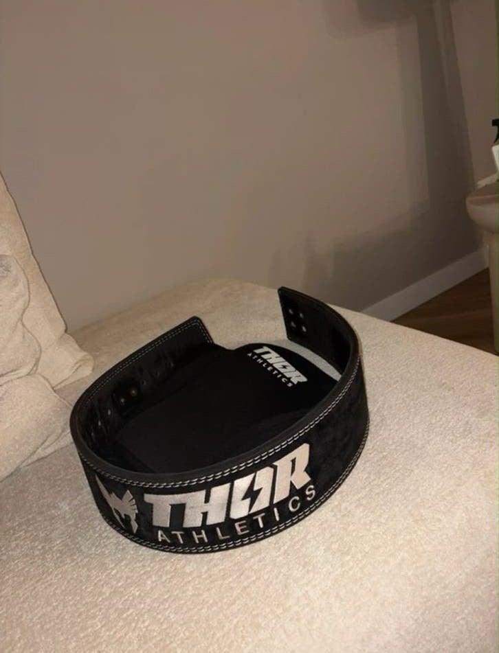 Thor Athletics Halterriem en Kniebeschermers Set, Ophalen of Verzenden, Zo goed als nieuw, Benen, Halterriem