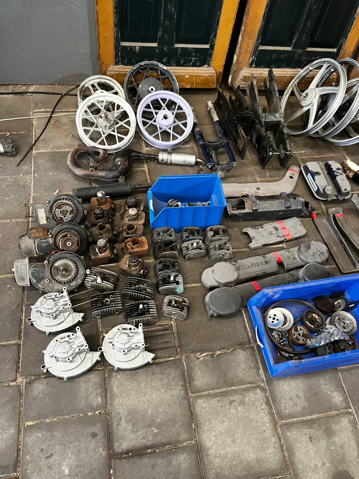 Partij citta, bravo, ciao vespa onderdelen, Gebruikt, -, -, -