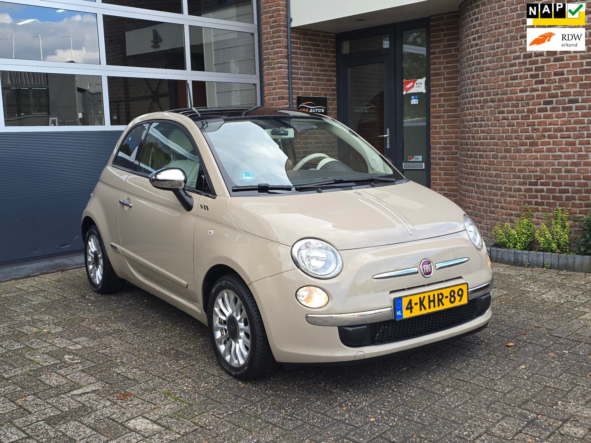 Fiat 500 0.9 TwinAir Lounge Airco |Pano |Nap, Voorwielaandrijving, Euro 5, 86 pk, Gebruikt