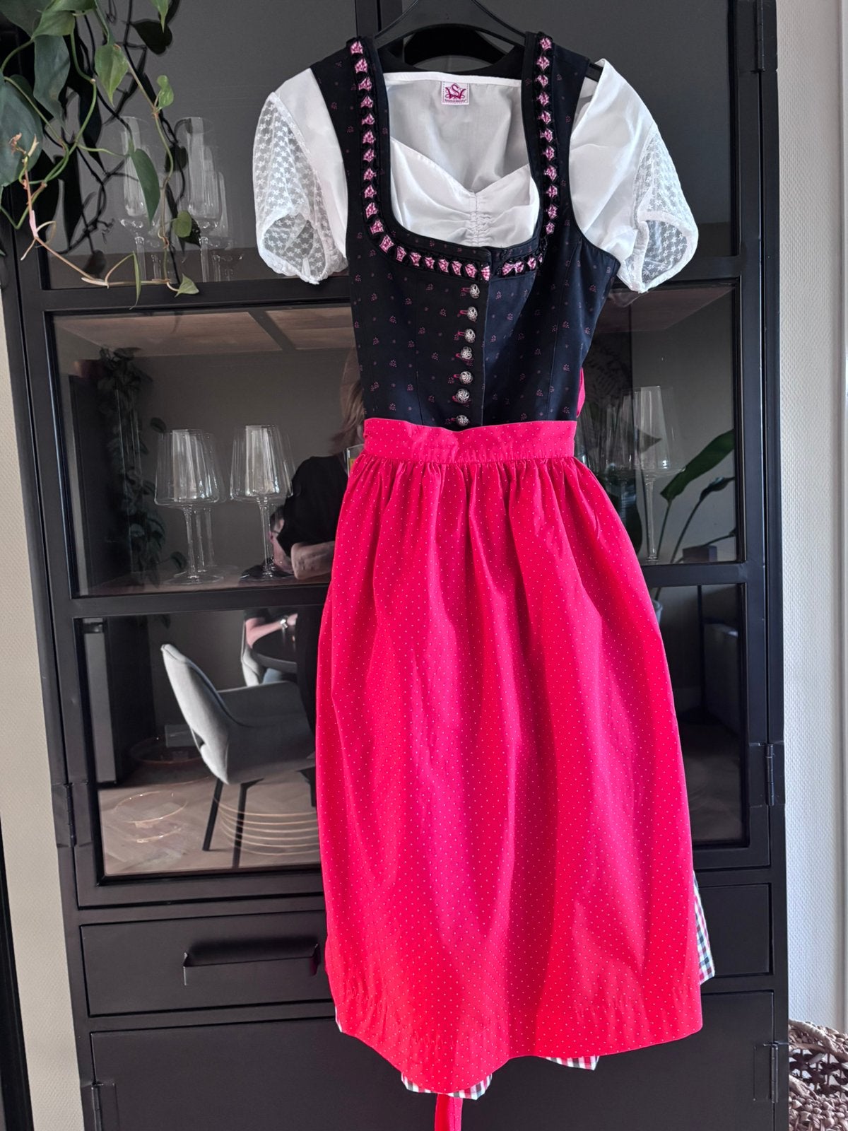 Dirndl jurk, Ophalen of Verzenden, Zo goed als nieuw, Maat 36 (S), Overige thema's