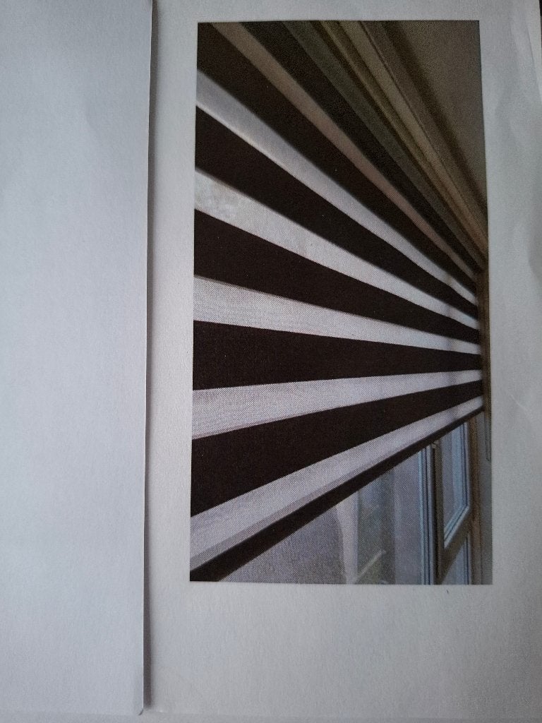 Duo rolgordijnen (kleur Antraciet), Gebruikt, Overige merken, Duo rolgordijn, Zwart