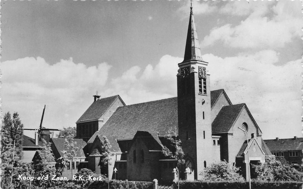 703-467-041 Koog aan de Zaan R K Kerk, Verzenden, Voor 1920, Noord-Holland