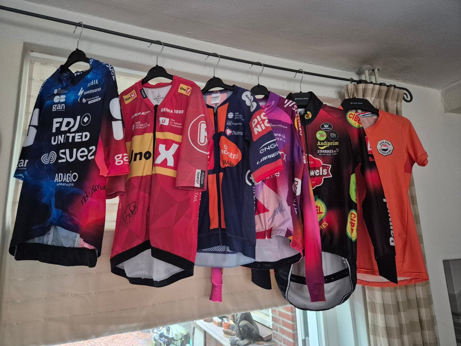 Gesigneerde fietsshirts dames peloton, Ophalen of Verzenden, Dames, Bovenkleding