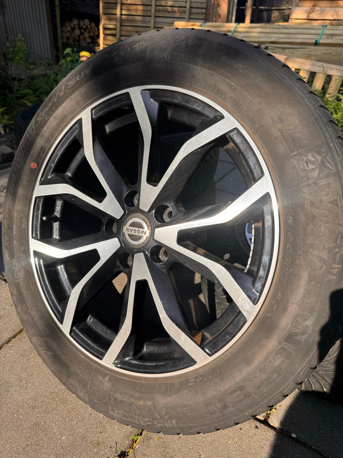 Nissan Qashqai 17 inch velgen, Auto-onderdelen, Banden en Velgen, Banden en Velgen, 17 inch, Ophalen of Verzenden, All Season