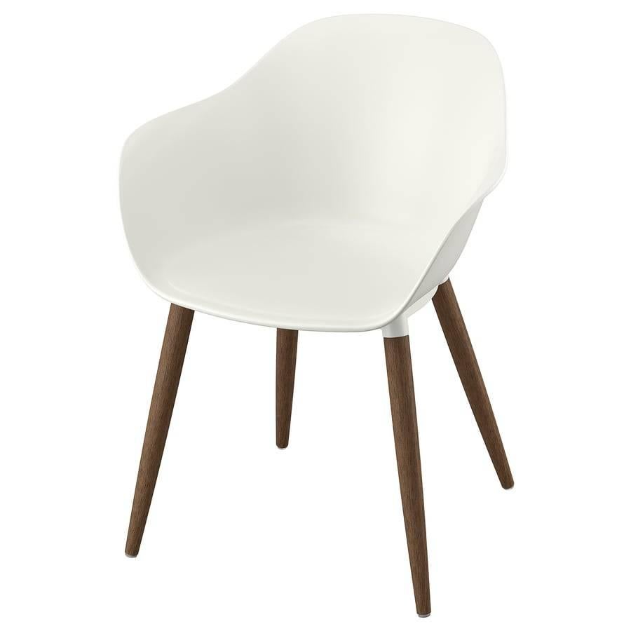 IKEA witte kuipstoel Grönsta ( 2 stuks), Twee, Wit, Zo goed als nieuw, Grönsta