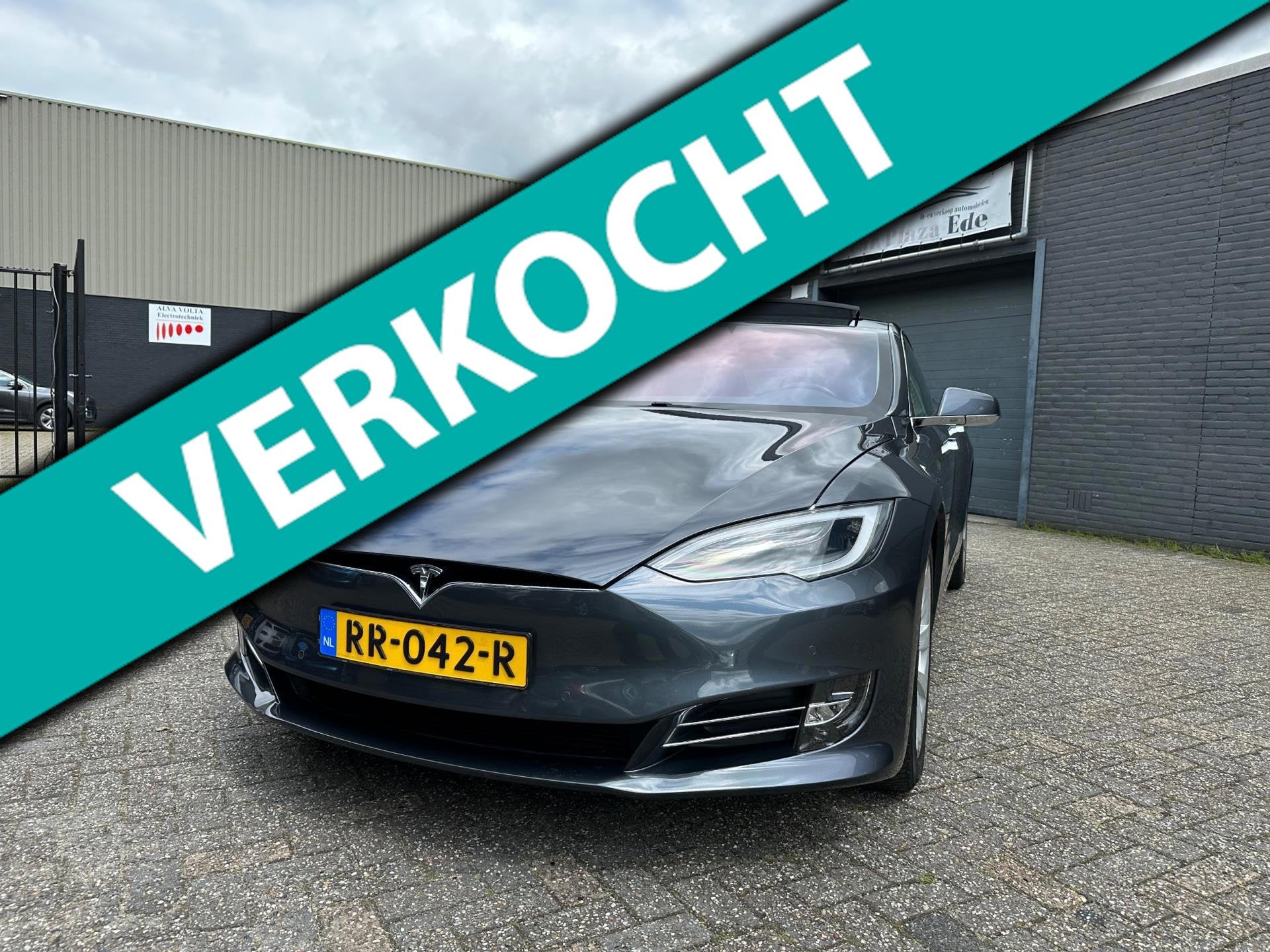 Tesla Model S 75D Autopilot Camera Clima Cruise Navi Keyless, Auto's, Dealer onderhouden, Gebruikt, Zwart, 315 min