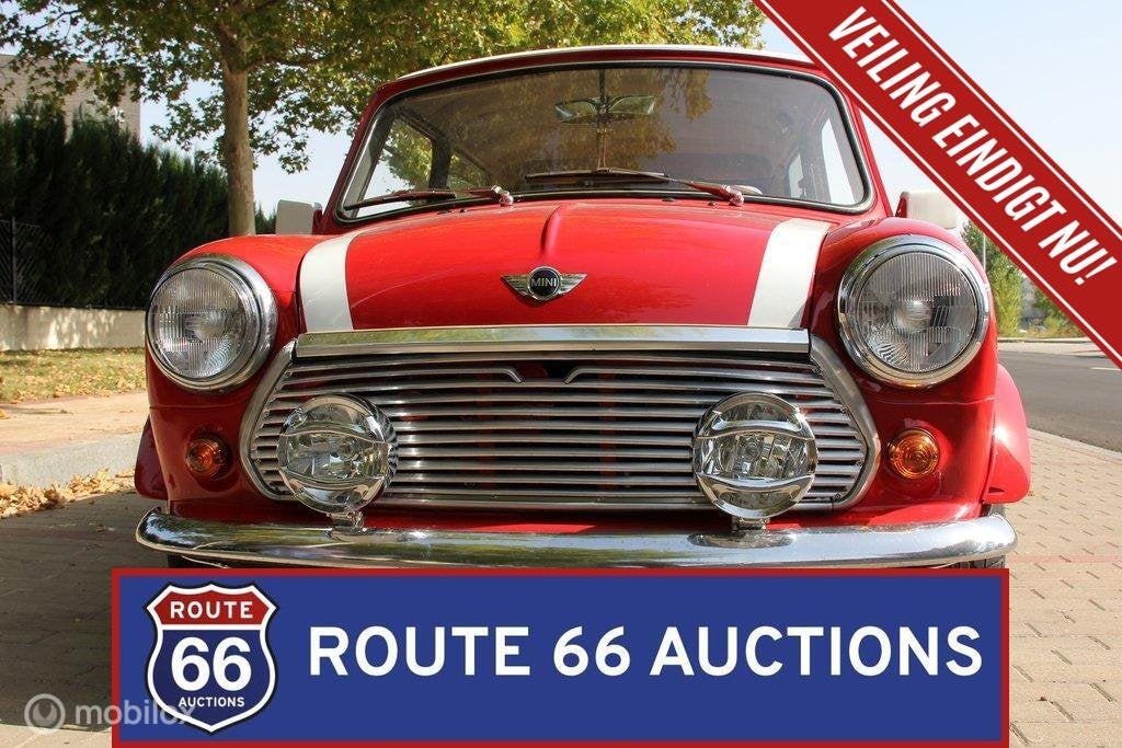 Mini 1000 De Luxe | 1973 | Route 66 Auctions, Auto's, Overige carrosserieën, Zwart, Bedrijf, Handgeschakeld