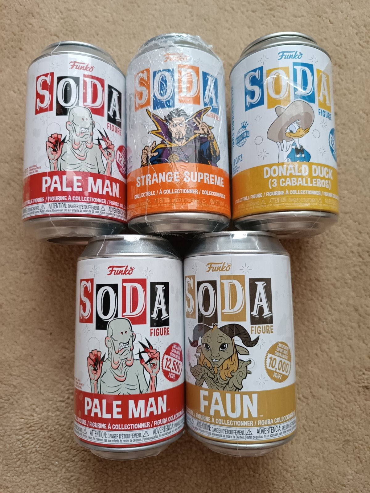 Funko Soda: Pan's Labyrinth , Doctor Strange, Donald Duck,, Ophalen of Verzenden, Nieuw