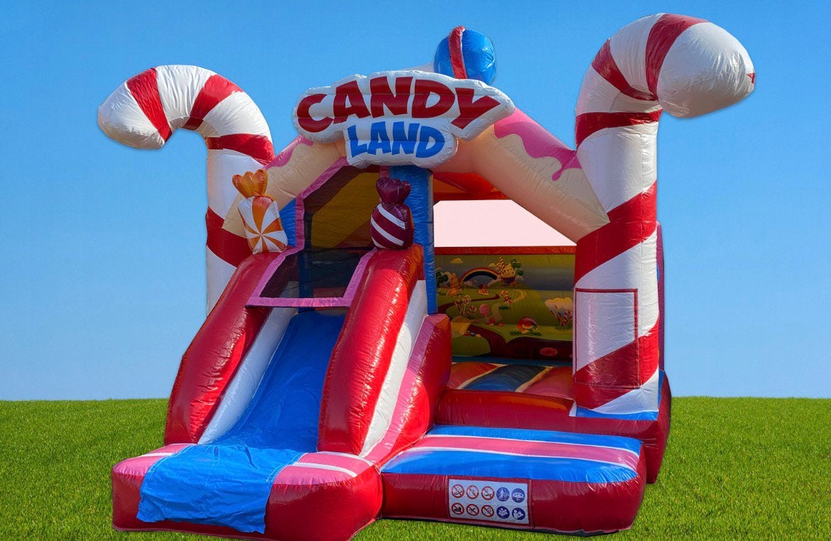 Springkussen candyland medium, Ophalen, Zo goed als nieuw, Overige