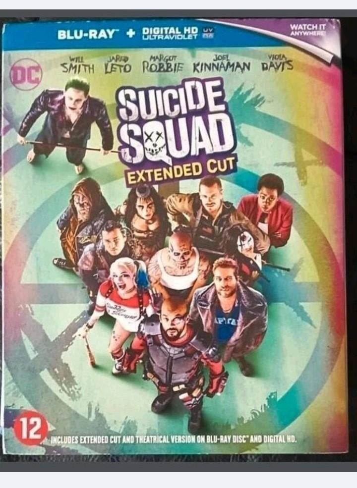 Suicide squad bluray NL ondertiteld, Ophalen of Verzenden, Zo goed als nieuw, Actie