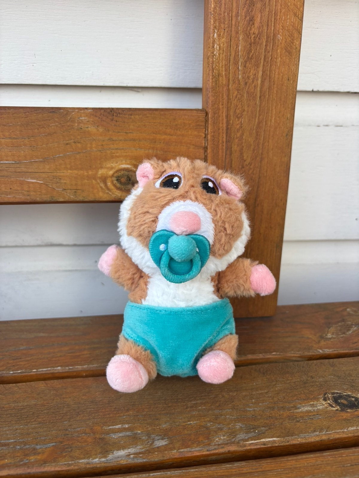 AH Albert Heijn knuffel baby hamster blauw, Ophalen of Verzenden