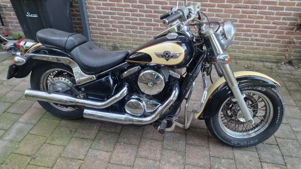 Kawasaki vn800  classic opknapper, Ophalen, Gebruikt