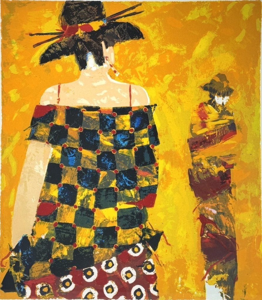 363. Zeefdruk, Willem van Scheijndel – Yoshiko’s Smile, 2000