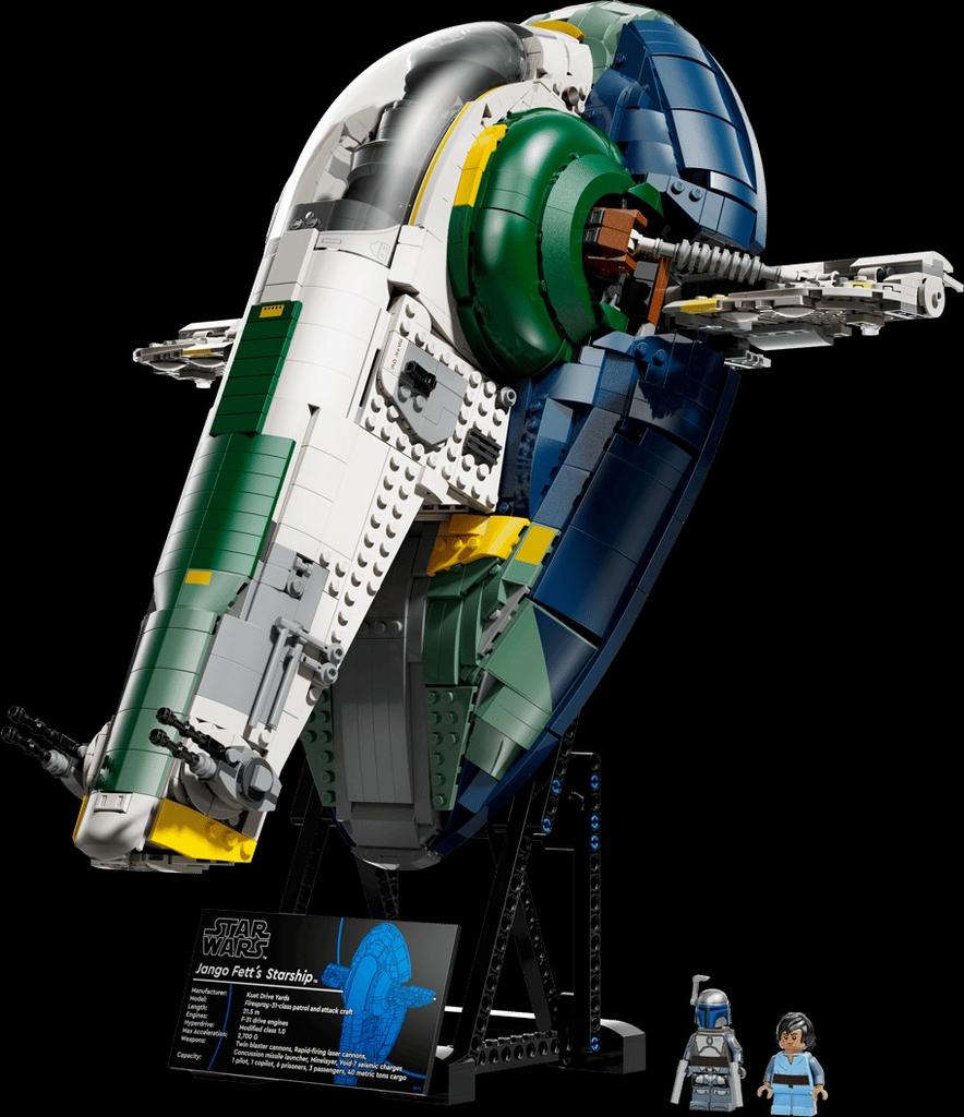 🆕 LEGO 75409 Jango Fett Slave 1 Firespray-class ruimteschip, Star Wars, Nieuw, Ophalen of Verzenden, Complete set