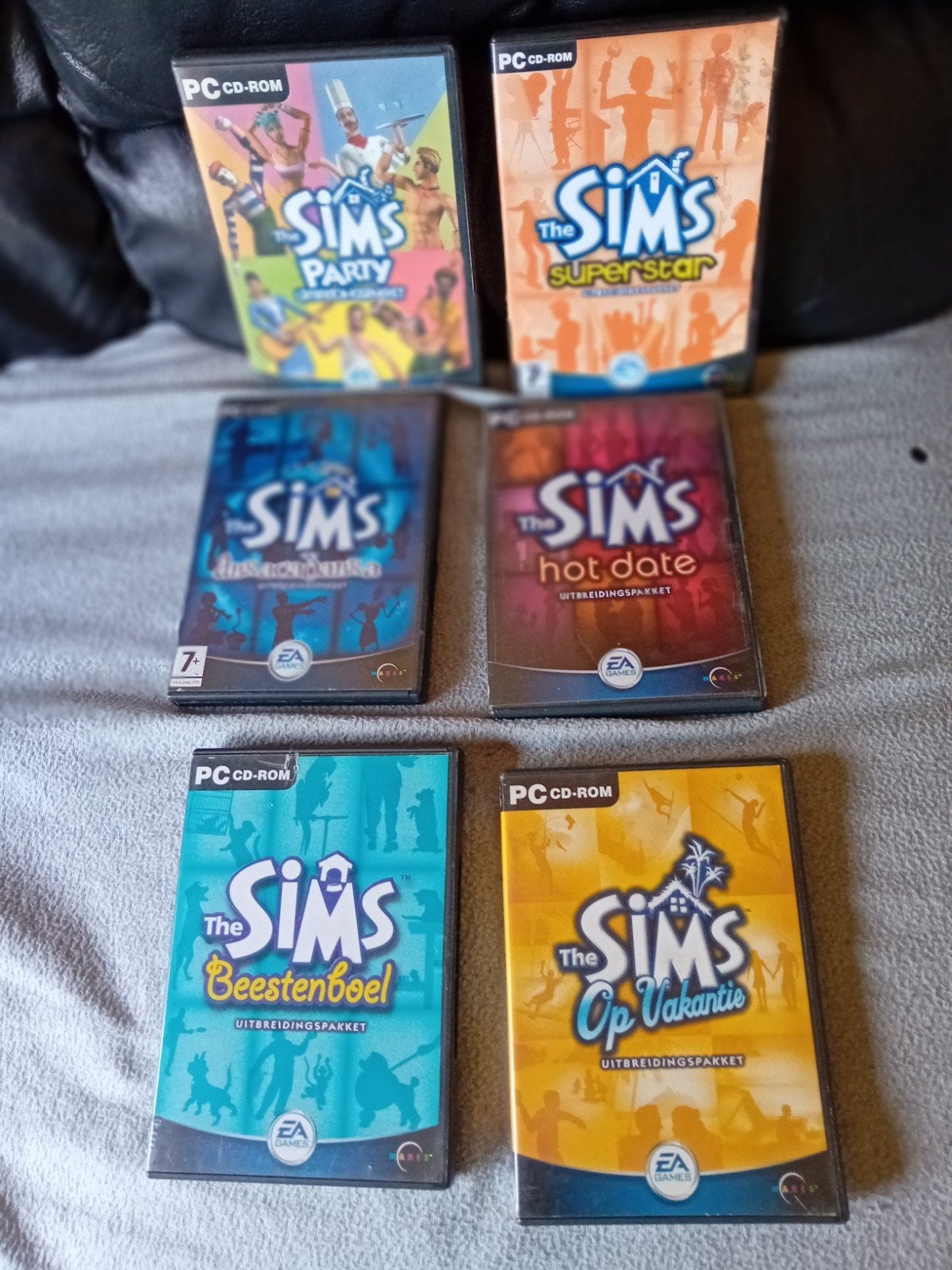 SPELLETJES VAN DE SIMS VOOR DE PC CD ROM COMPUTER, 1 speler, Ophalen of Verzenden, Zo goed als nieuw, Vanaf 12 jaar