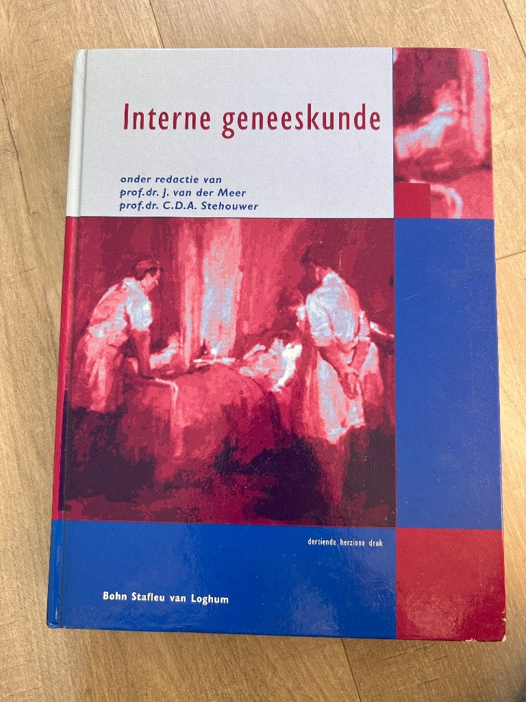 Interne geneeskunde – Van der Meer & Stehouwer, Boeken, Ophalen, Beta, Zo goed als nieuw, WO