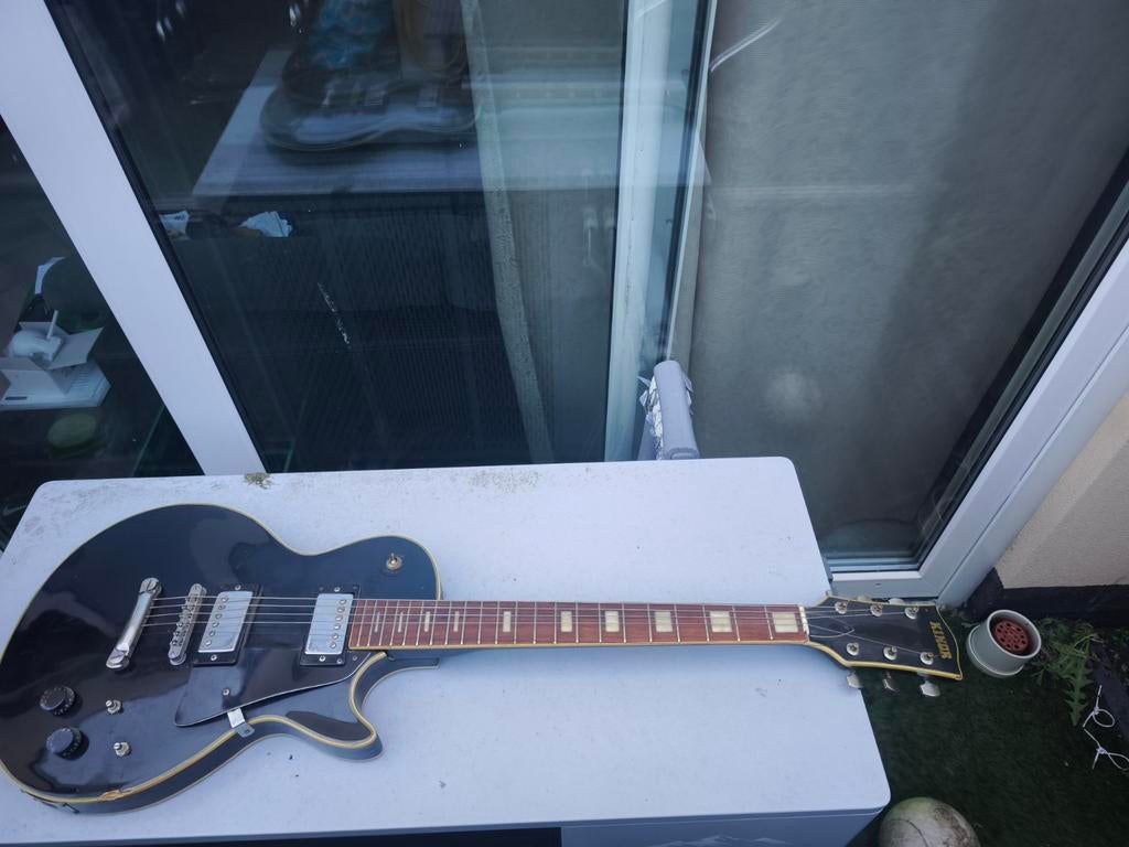Kramer elektrische gitaar, zwart, gebruikt, Ophalen of Verzenden, Gebruikt, Solid body, Overige merken