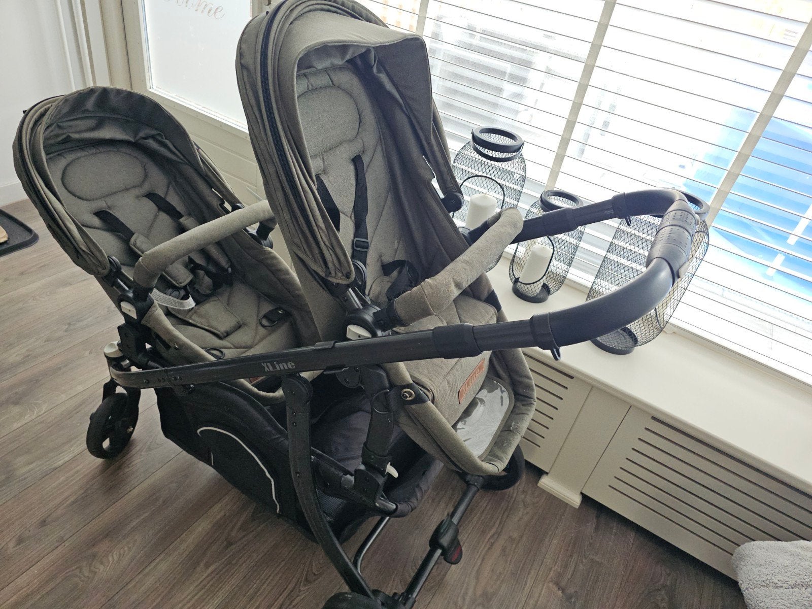 Xline Duowagen, Duowagen, Ophalen of Verzenden, Zo goed als nieuw, Kinderwagen