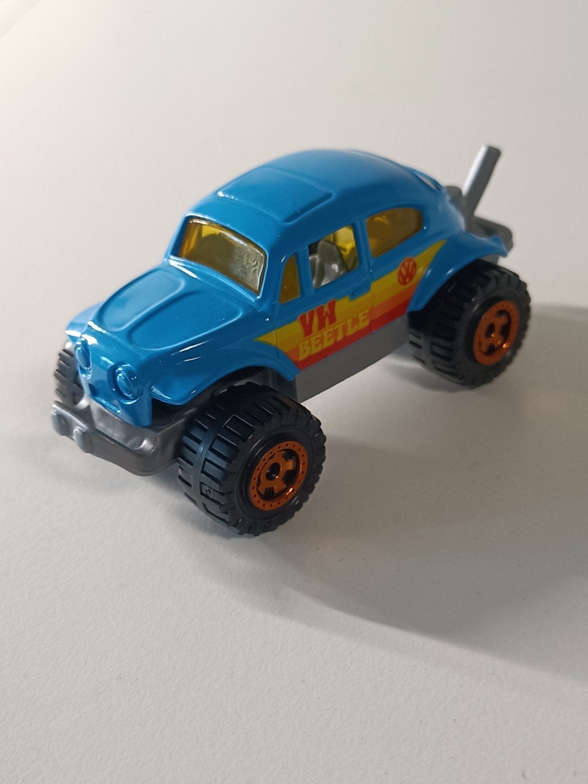 matchbox VW Beetle Baja Bug - Blauw Speelgoedauto, Ophalen of Verzenden, Zo goed als nieuw, Auto