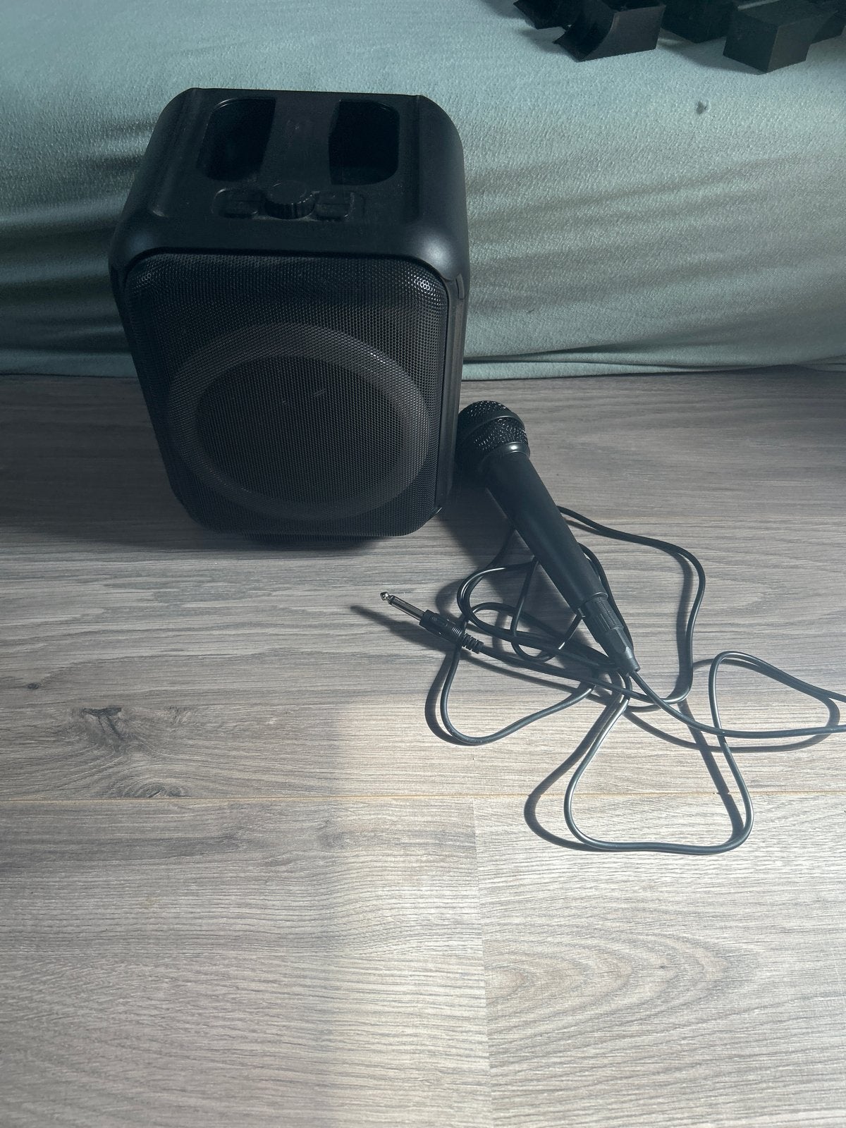 Roseland Karaoke Set met Microfoon - Draagbare Luidspreker, Audio, Tv en Foto, Karaoke-apparatuur, Ophalen of Verzenden, Gebruikt