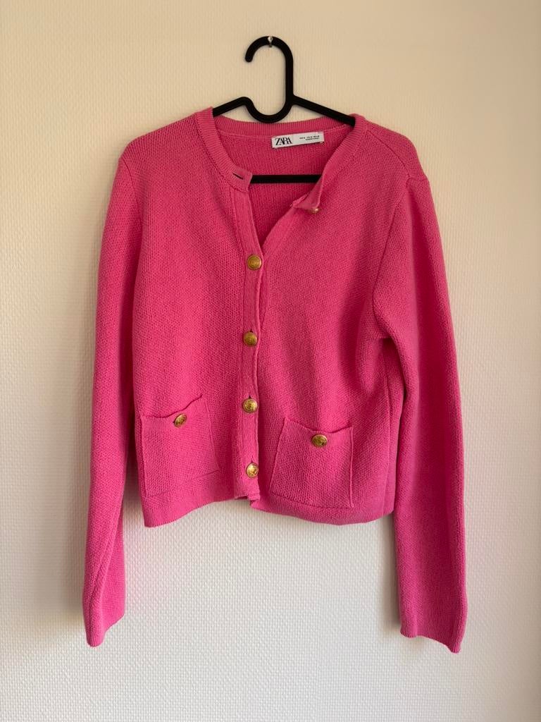 Zara trui roze maat M/38, Kleding | Dames, Jasjes, Kostuums en Pakken, Ophalen of Verzenden, Zo goed als nieuw, Maat 38/40 (M)