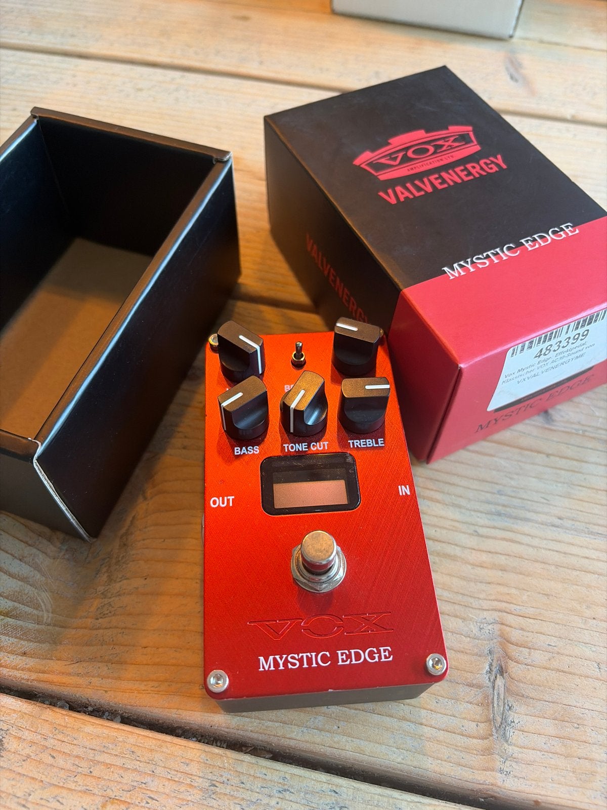 Vox Valvenergy Mystic Edge gitaarpedaal, Muziek en Instrumenten, Ophalen of Verzenden, Zo goed als nieuw, Distortion, Overdrive of Fuzz