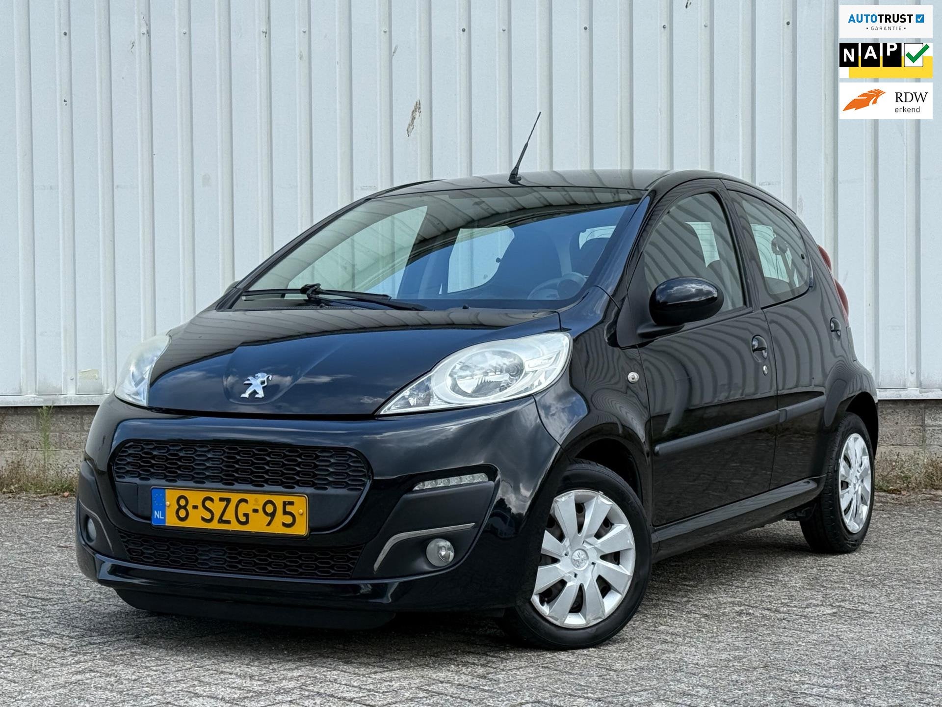 Peugeot 107 1.0 Active 2e Eigenaar,Airco,ElektrischeRamen,IS, Auto's, Voorwielaandrijving, Euro 5, Stof, Gebruikt