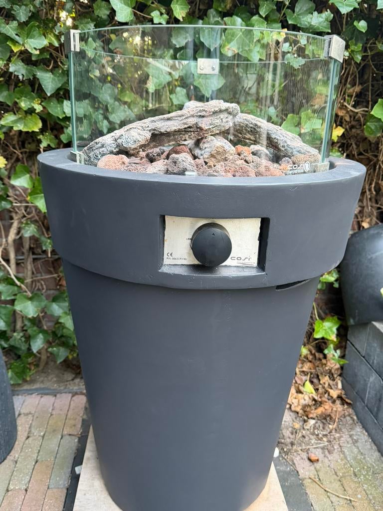 Schitterende tuinkachel met glas, Ophalen, Gebruikt