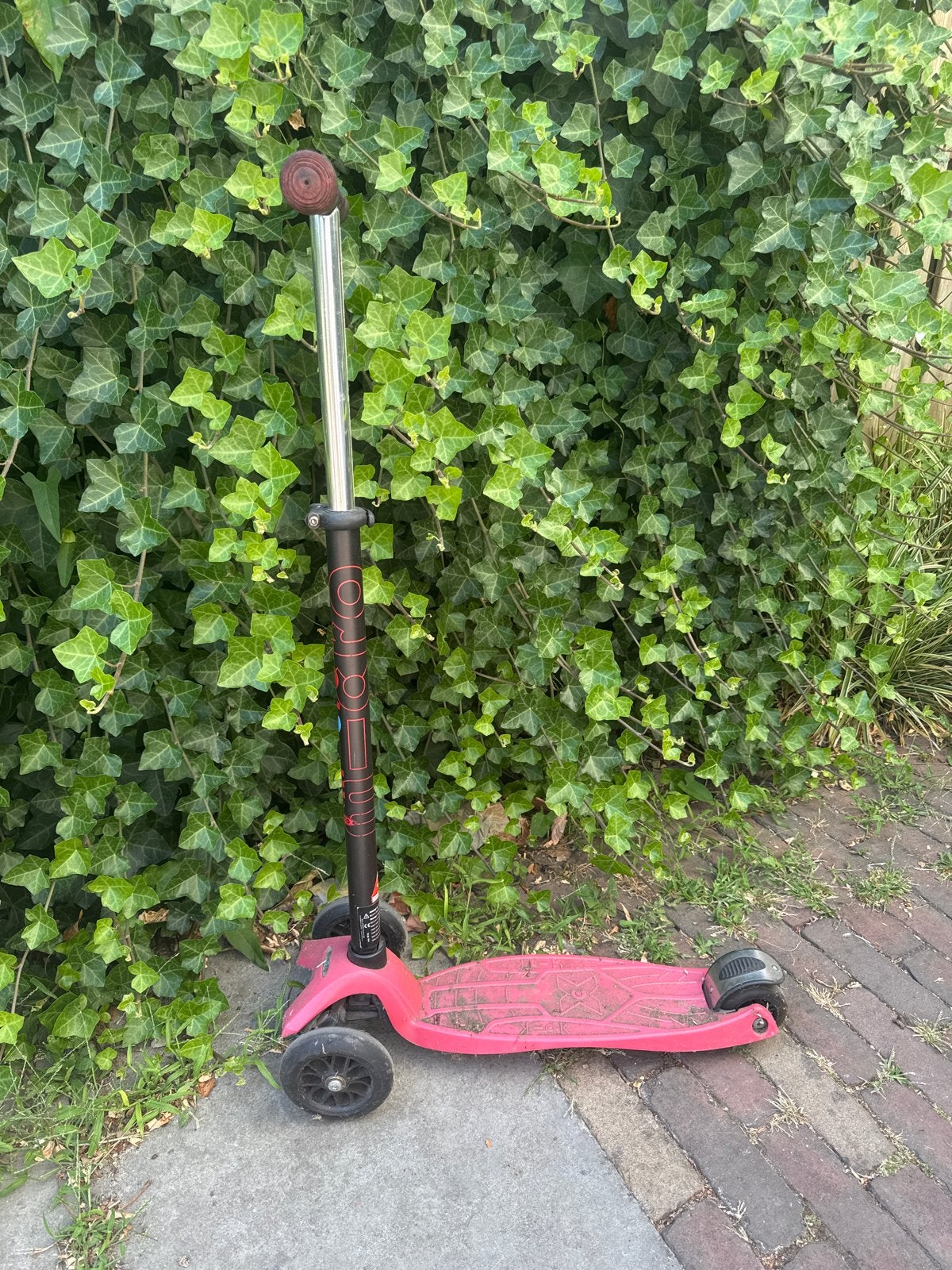 Micro step rozerood - Gebruikt, Ophalen, Gebruikt, Gewone step