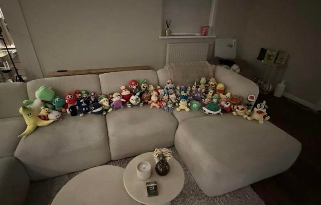 Groot assortiment mario knuffels, zo goed als nieuw., Ophalen of Verzenden, Zo goed als nieuw, Overige typen