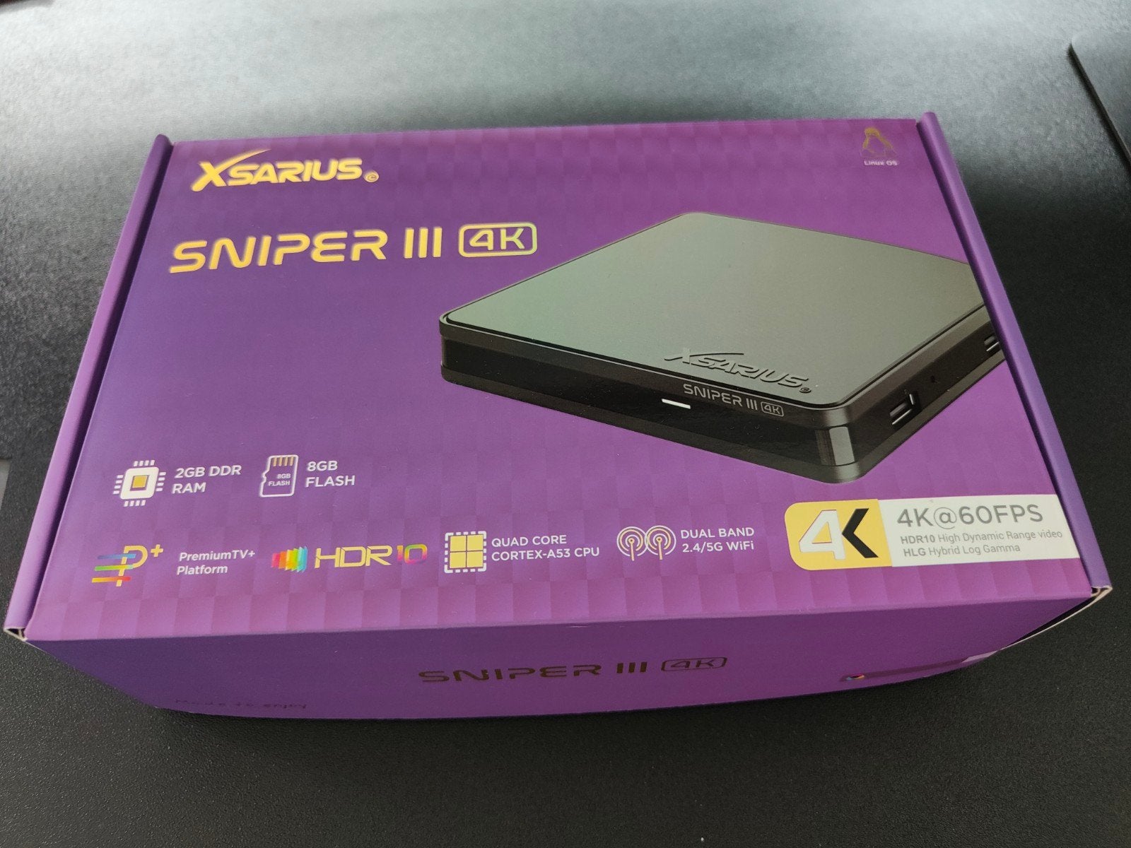 Xsarius Sniper III 4K  , Nieuw, Ophalen of Verzenden, Nieuw, Minder dan 500 GB