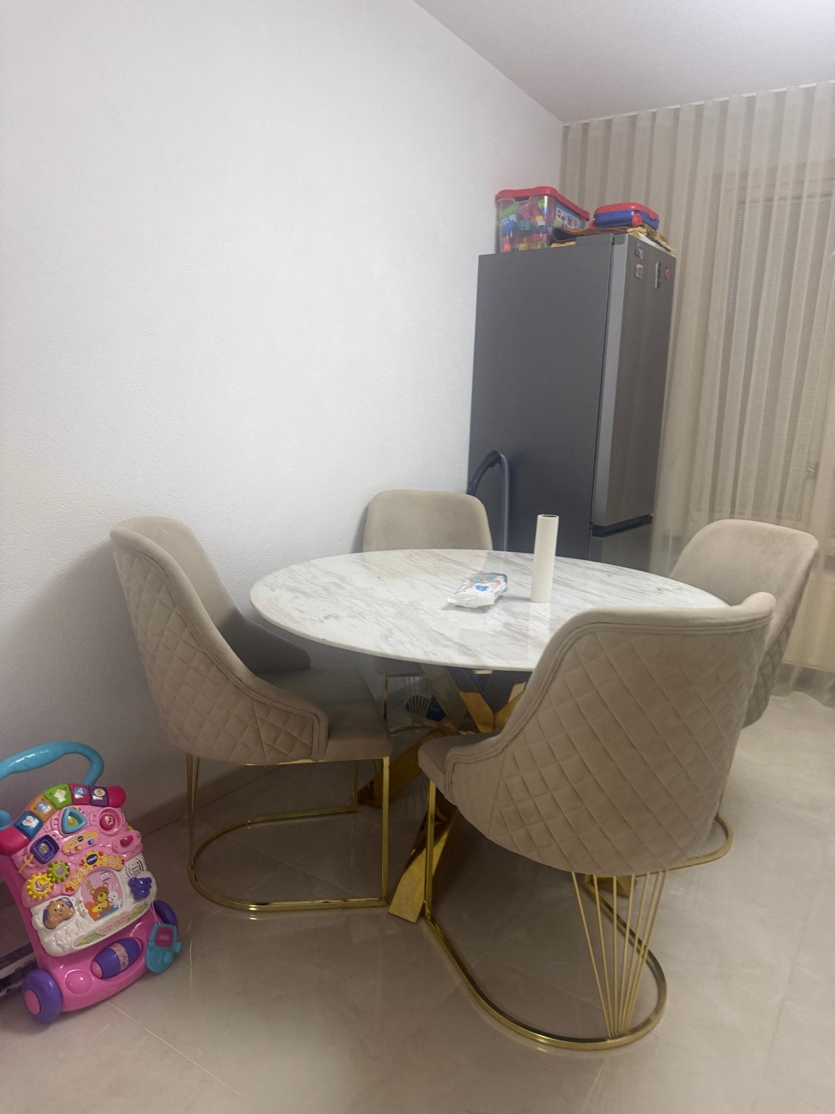 Geheel interieur, Ophalen, 100 tot 150 cm, Rond, Zo goed als nieuw