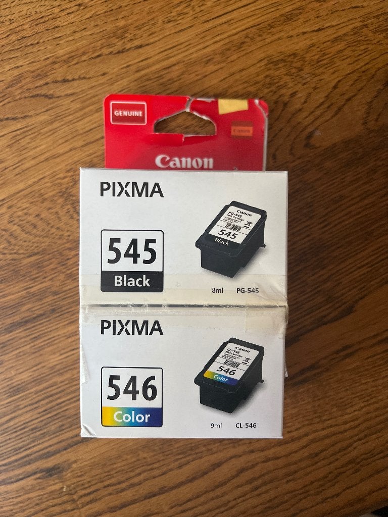 Canon Pixma Inkt PG-545 & CL-546, Ophalen of Verzenden, Nieuw, Cartridge, Canon