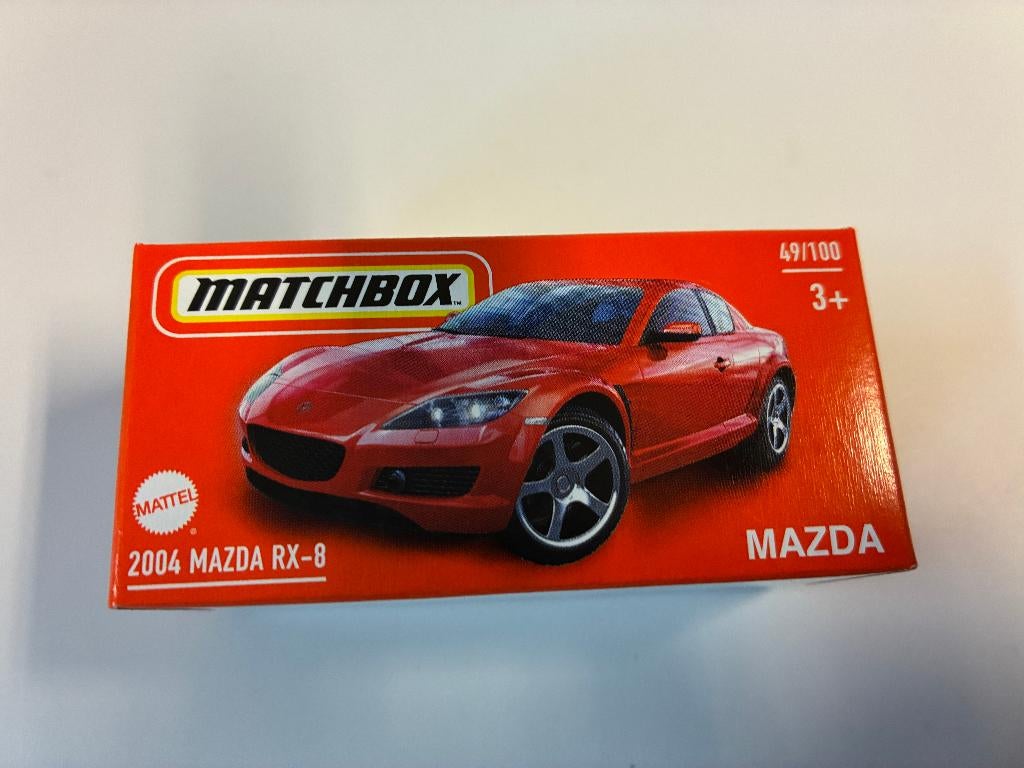 89838: Mazda RX-8 - 2004 - Matchbox, Nieuw, Ophalen of Verzenden, Gondel 1, 1186MJ Amstelveen, Service.nl@mattel.com