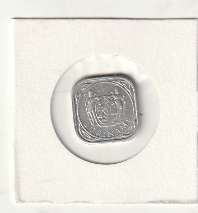 suriname munten 5 cent 1976, Ophalen of Verzenden, Gebruikt