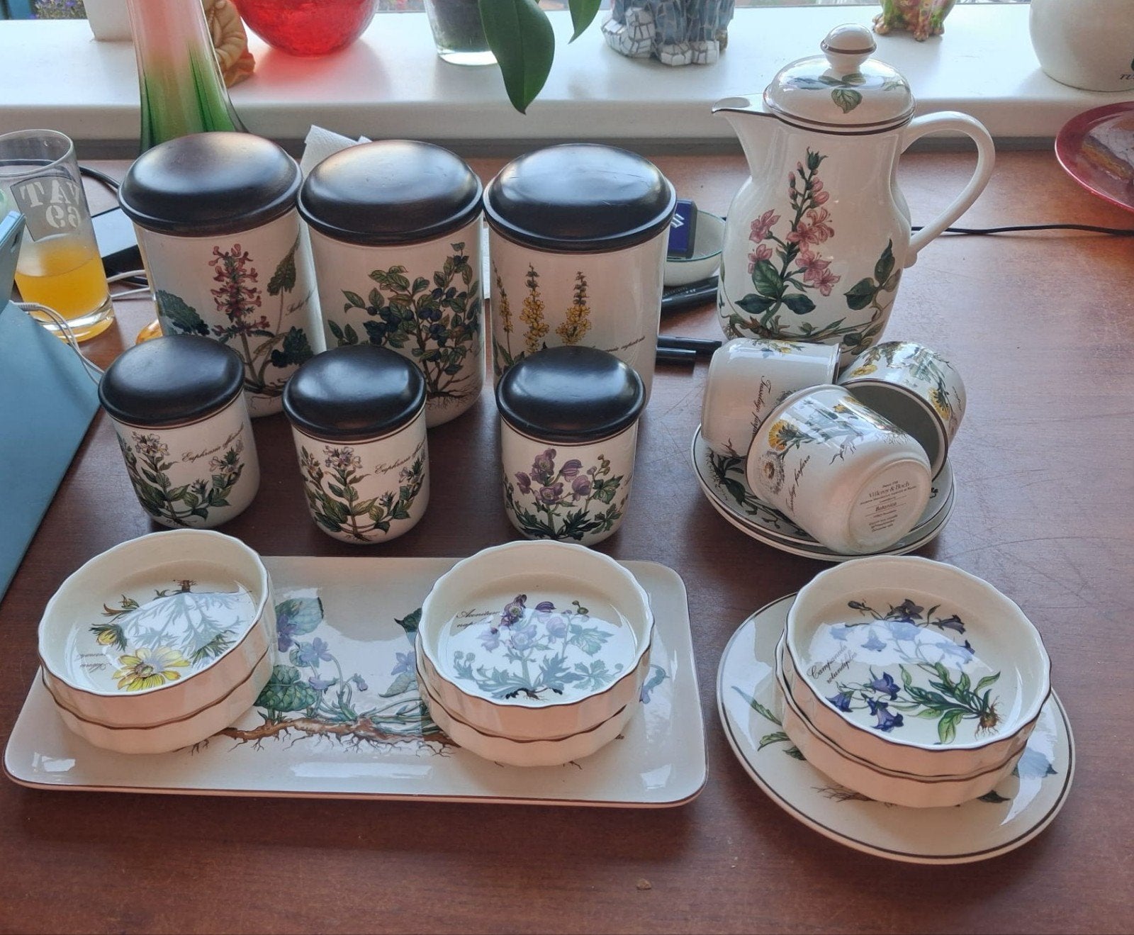 Villeroy & Boch Botanica Serviesgoed - Complete Set, Huis en Inrichting, Keuken | Servies, Ophalen, Vintage, Zo goed als nieuw