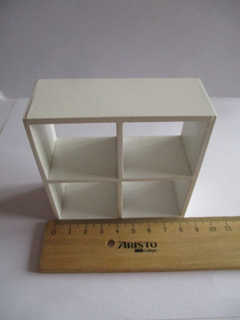 poppenhuis Kallax kastje wit, Ophalen of Verzenden, Zo goed als nieuw, Decoratie