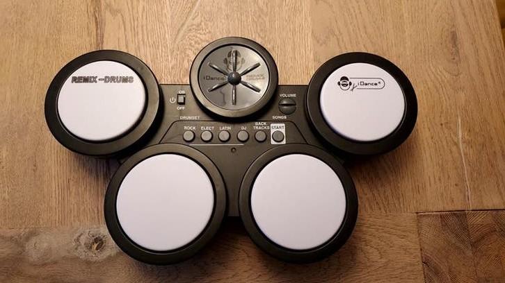 Kinderdrumstel - iDance Remix Drums - Werkt goed, Muziek en Instrumenten, Ophalen of Verzenden, Gebruikt, Overige merken, Elektronisch