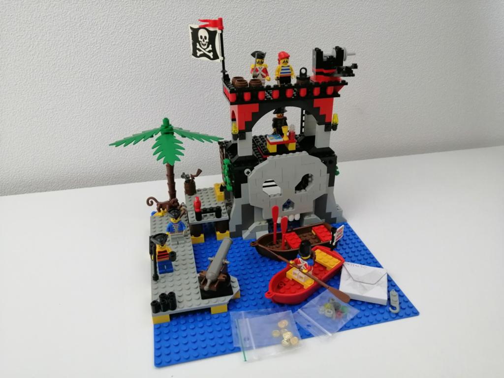 Lego Pirate's Skull Island (6279), Gebruikt, Lego, Complete set, Compleet