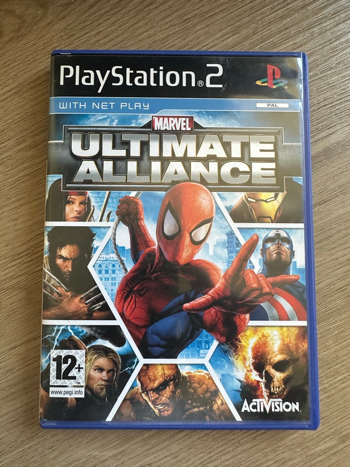 Marvel Ultimate Alliance PS2 hoes (geen game), Ophalen of Verzenden, Gebruikt