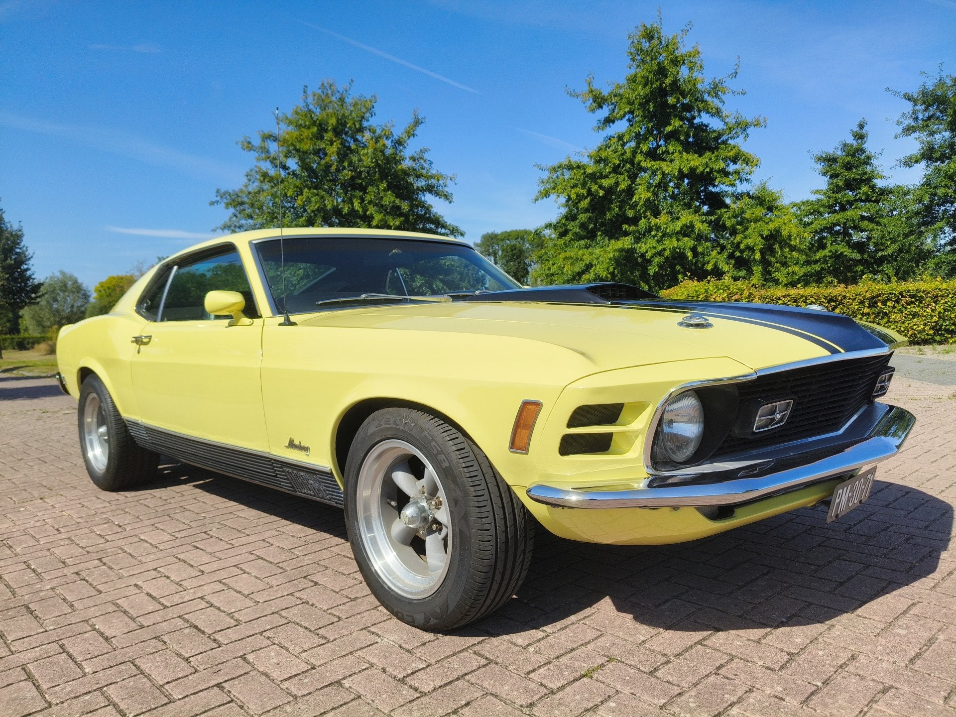 Ford Mustang MACH 1 TREMEC 5 SPEED CLEVELAND (bj 1970), Ford, 5700 cc, Lichtmetalen velgen, Automaat
