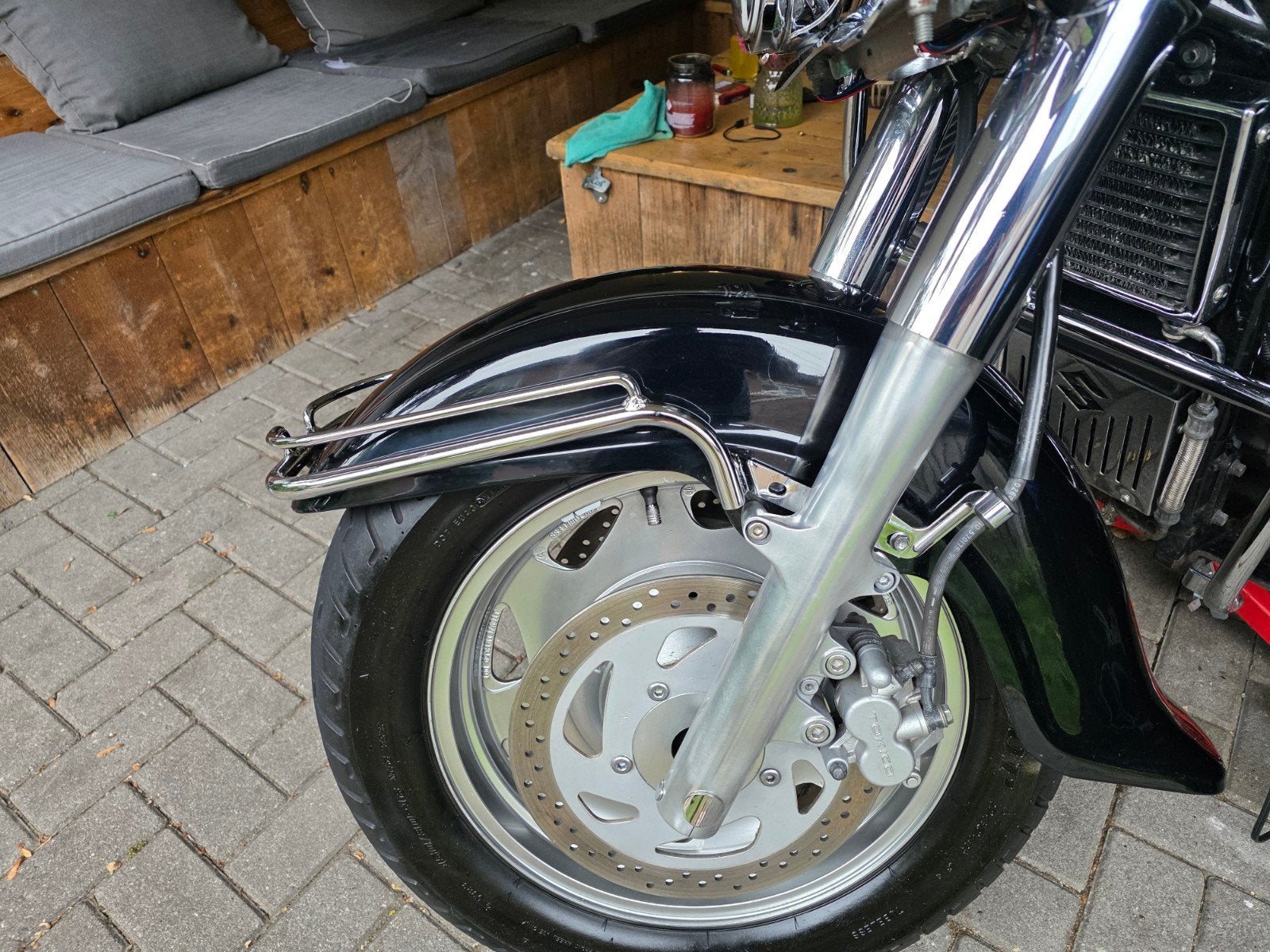 Suzuki Intruder Valbeugel, Motoren, Ophalen of Verzenden