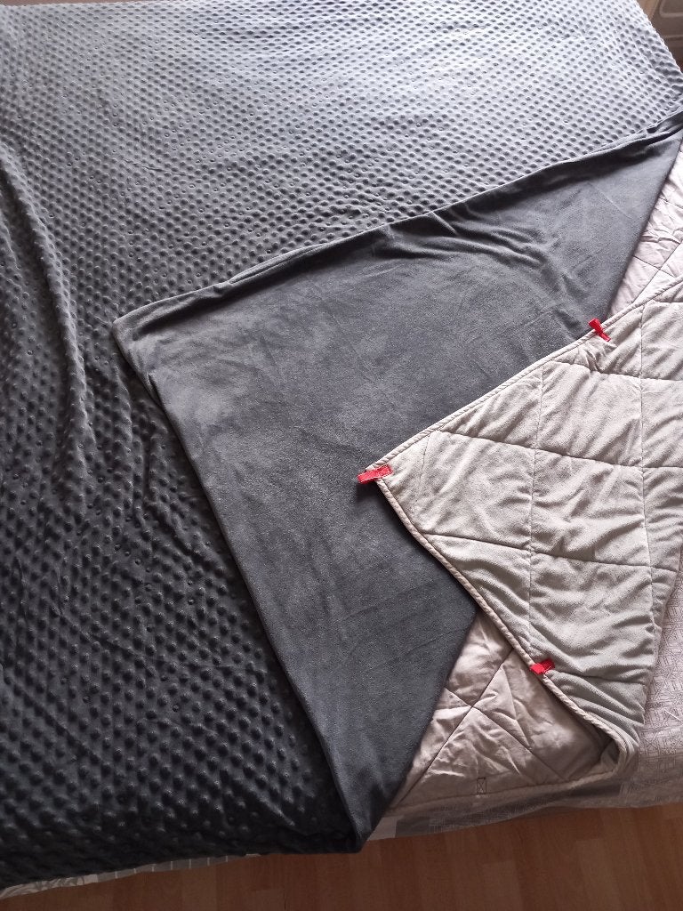 Fijne verzwaringsdeken van 5,2 kg., Huis en Inrichting, Slaapkamer | Beddengoed, Ritssluiting, Eenpersoons, Overige materialen