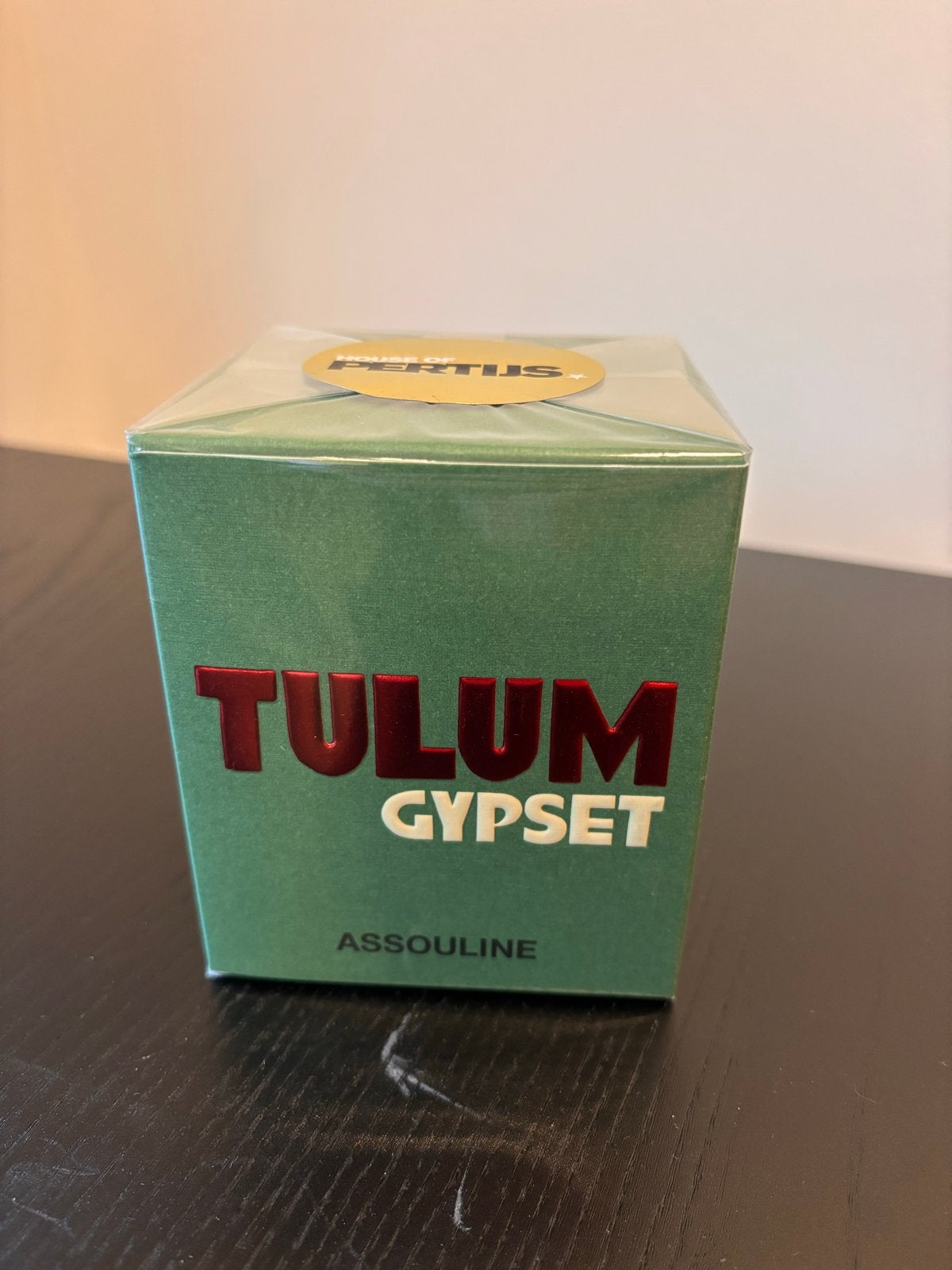 Assouline Tulum Gypset Geurkaars - Nieuw in verpakking, Groen, Overige materialen, Nieuw, Ophalen of Verzenden