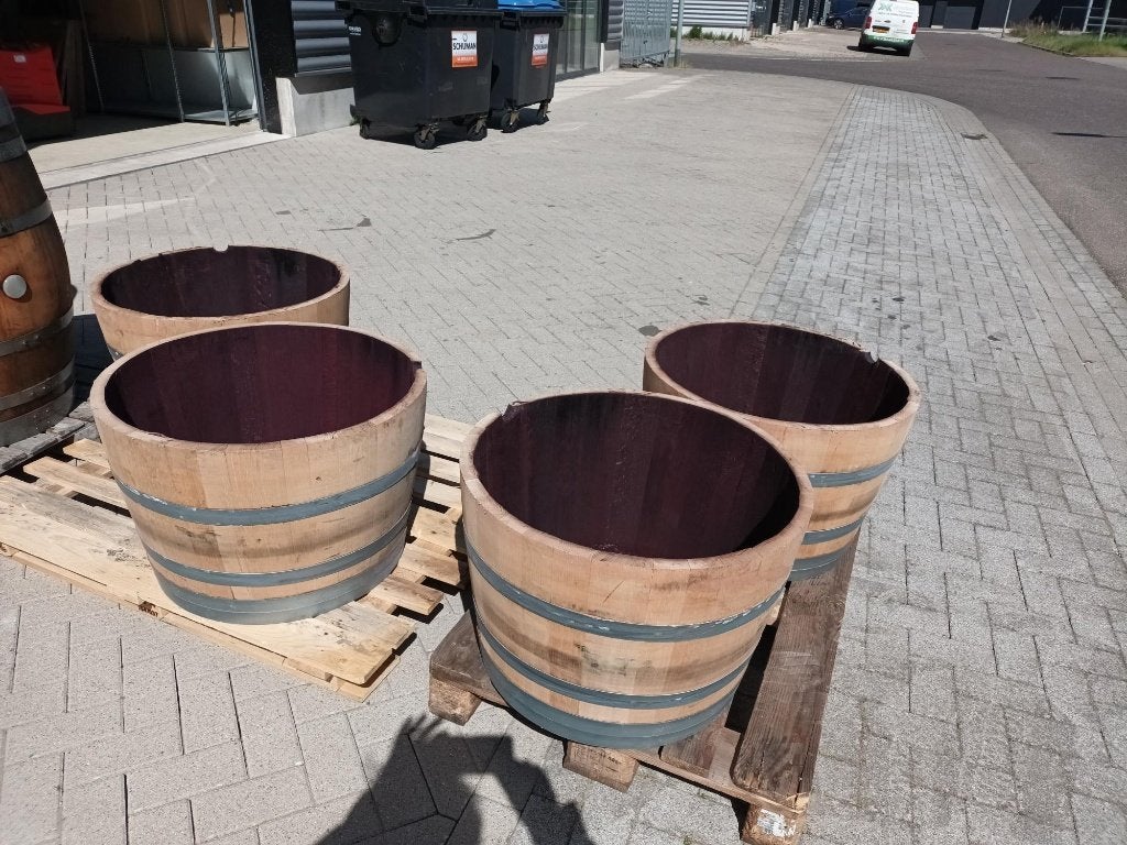 wijnvaten, bloembakken, watertonnen, 150 liter of meer, Ophalen, Gebruikt, Hout