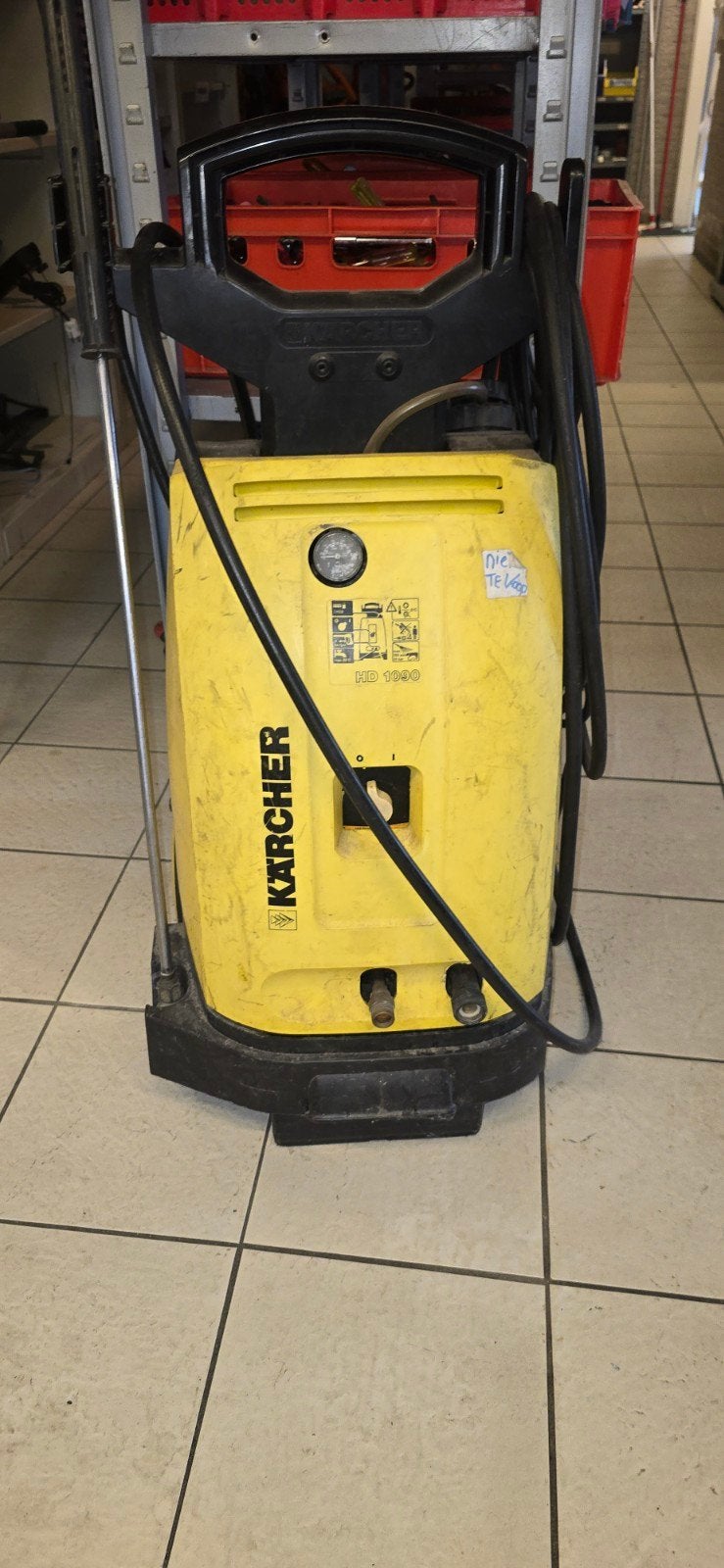 Kärcher HD 1090 hogedrukreiniger, Ophalen, Gebruikt, Elektrisch
